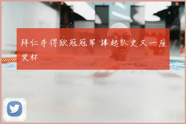 拜仁夺得欧冠冠军 捧起队史又一座奖杯